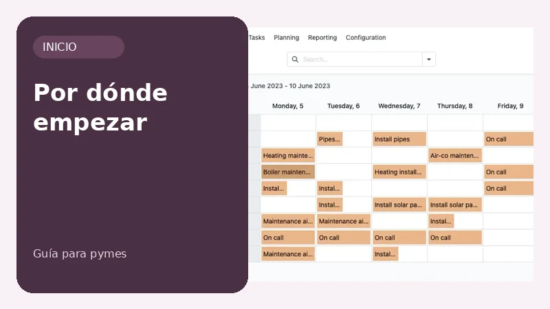 Por dónde empezar con Odoo