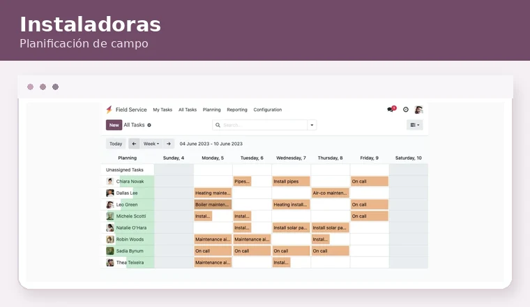 Odoo para instaladoras