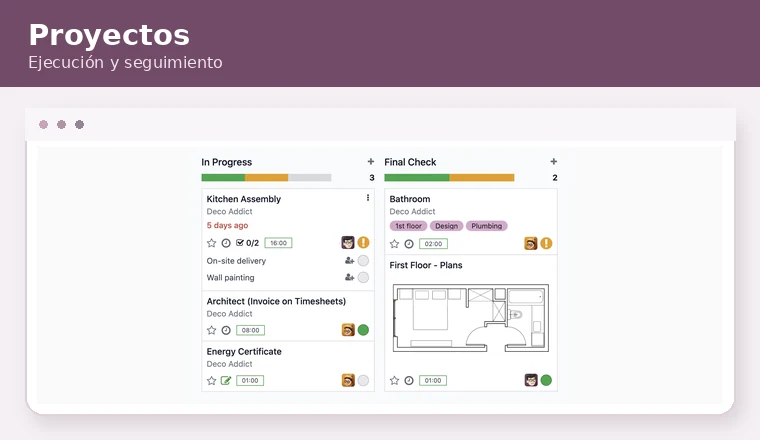 Odoo Proyectos