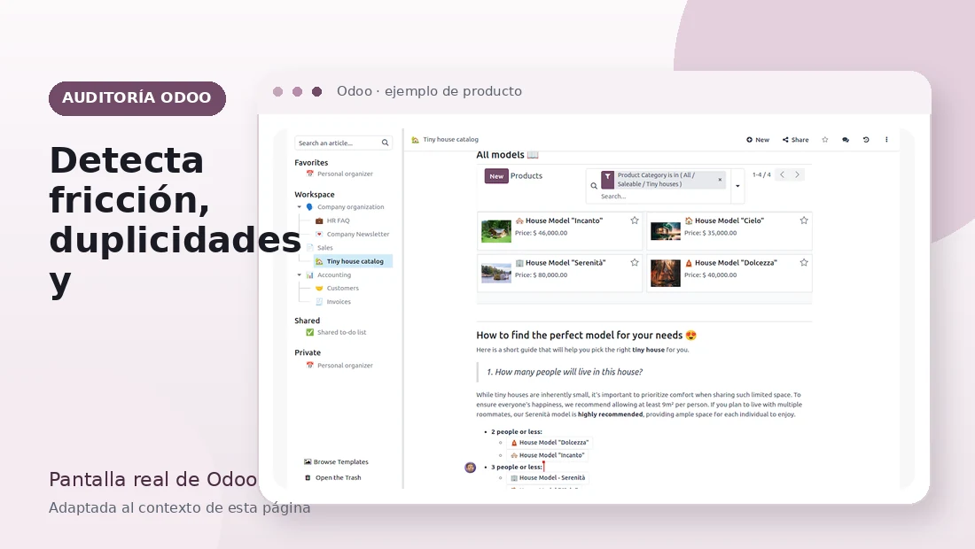 Análisis de uso de Odoo